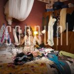 07-07-2004 Frederique Huydts at home in Amterdam, by order of Pulse Magazine. July 07, 2004.

[keywords]Posed, Bedroom, Clothes[/keywords]